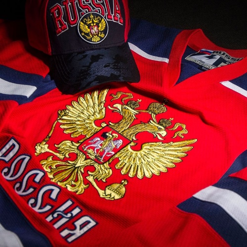 Хоккейный свитер Россия фото 9