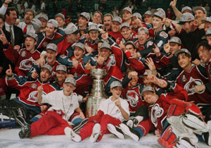 Колорадо Эвеланш - обладатели Кубка Стэнли 1996 год
