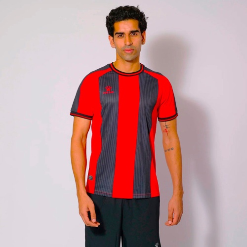 Футболка игровая KELME IRACHETA Red Dark Blue фото 2