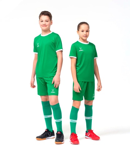 Футбольные трусы детские JOGEL CAMP Classic Shorts Green White фото 3 Футбольные трусы детские JOGEL CAMP Classic Shorts Green White фото 3