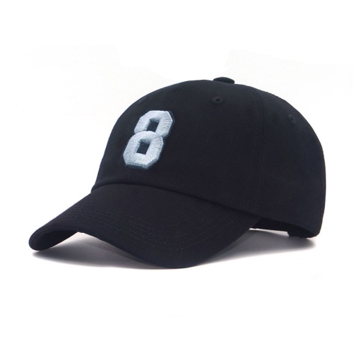 Бейсболка номер 8 серый