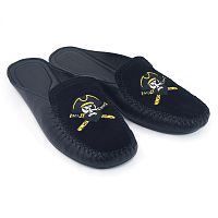 Мокасины замшевые домашние