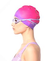 Шапочка для плавания 25DEGREES Relast Pink Purple
