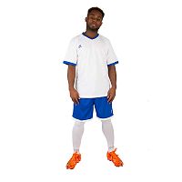 Футбольная форма (футболка + шорты) Aqama LEAGUE White Blue