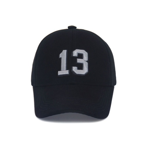 Бейсболка с вышивкой № 13 серый фото 6