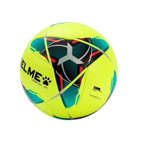 Мяч футбольный KELME VORTEX 21.1 желтый, размер 5  фото 3