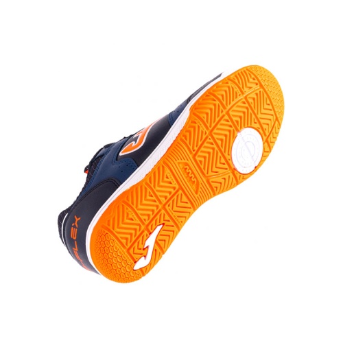 Футзалки подростковые Joma TOP FLEX JR Navy Orange фото 2