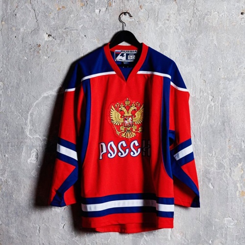 Хоккейный свитер Россия фото 8