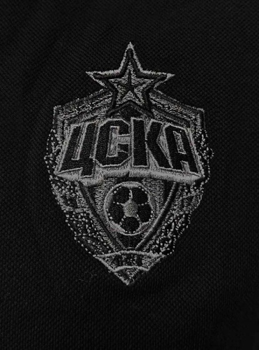 Поло PFC CSKA черное фото 3
