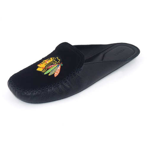 Мокасины домашние кожаные фото 2