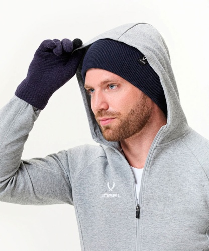 Шапка JOGEL ESSENTIAL High Beanie Navy фото 4