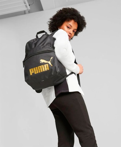 Рюкзак PUMA Phase Black Gold фото 5