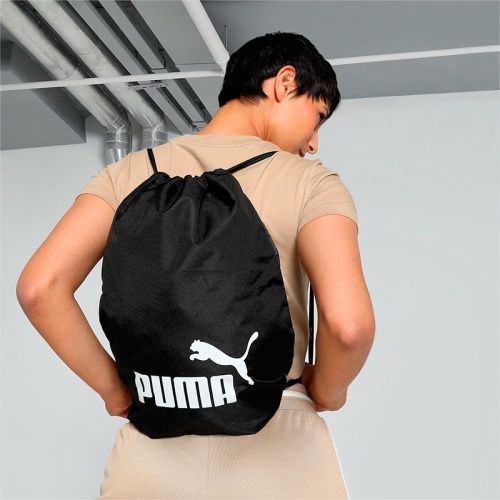 Мешок-рюкзак PUMA Phase Gym Sack Black фото 7