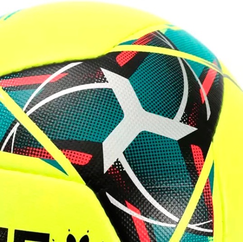 Мяч футбольный KELME VORTEX 21.1 желтый, размер 5  фото 5