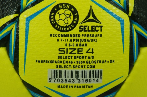 Мяч футбольный SELECT X-TURF V23 FIFA Basic размер 4 фото 3 Мяч футбольный SELECT X-TURF V23 FIFA Basic размер 4 фото 3