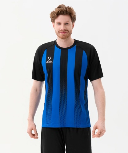 Футболка игровая JOGEL CAMP Striped Jersey Blue Black фото 6 Футболка игровая JOGEL CAMP Striped Jersey Blue Black фото 6
