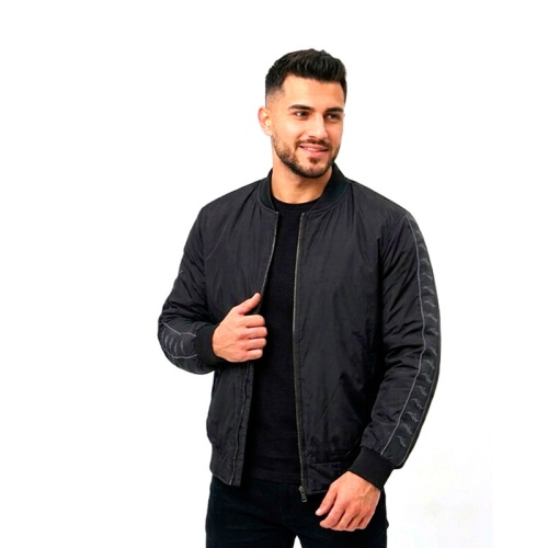 Куртка бомбер Joma ICONO STREET Black Anthracite
