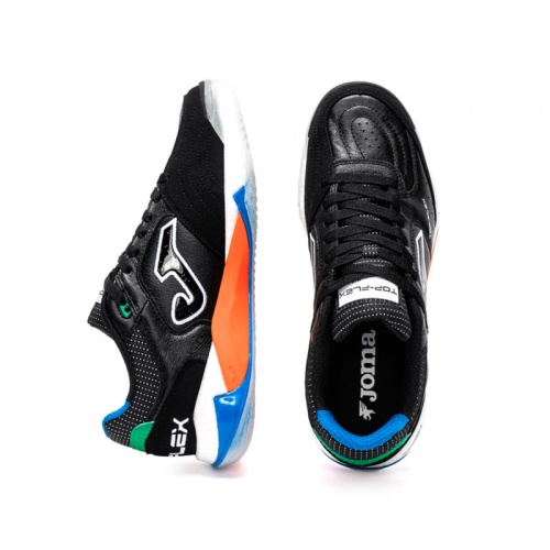 Футзалки Joma TOP FLEX PLUS 2601 Black фото 3