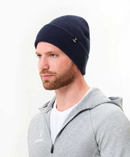 Шапка JOGEL ESSENTIAL High Beanie Navy фото 6
