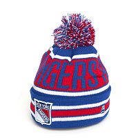 Шапка NHL New York Rangers с помпоном (подростковая)