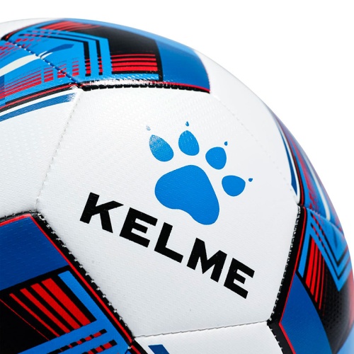 Мяч футбольный KELME CARRACA White Blue размер 4 фото 2 Мяч футбольный KELME CARRACA White Blue размер 4 фото 2