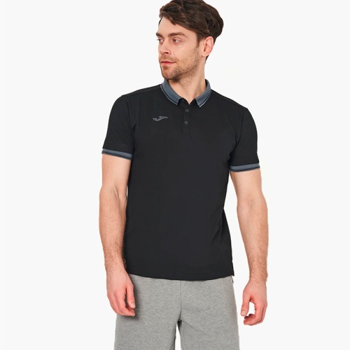 Поло Joma BALI II Black фото 4