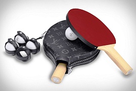Набор для настольного тенниса от Louis Vuitton