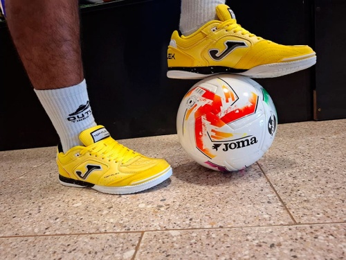 Футзалки Joma TOP FLEX 2528 Yellow фото 7