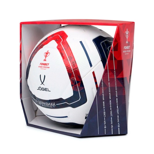 Мяч футбольный JOGEL Meridian Elite RUSSIAN CUP размер 5 фото 4