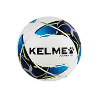 Мяч футбольный KELME VORTEX 21.1 синий, размер 5