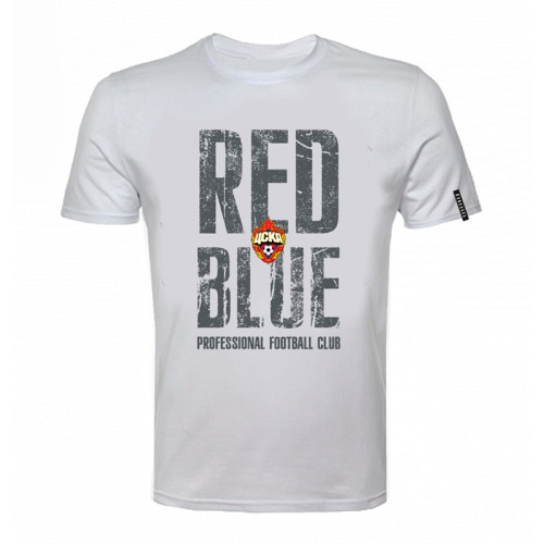 Футболка CSKA RED BLUE Grey