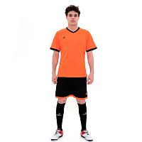 Футбольная форма (футболка + шорты) Aqama LEAGUE Orange Black