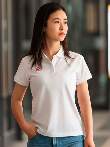 Поло женское KELME EXCELSIOR White фото 2