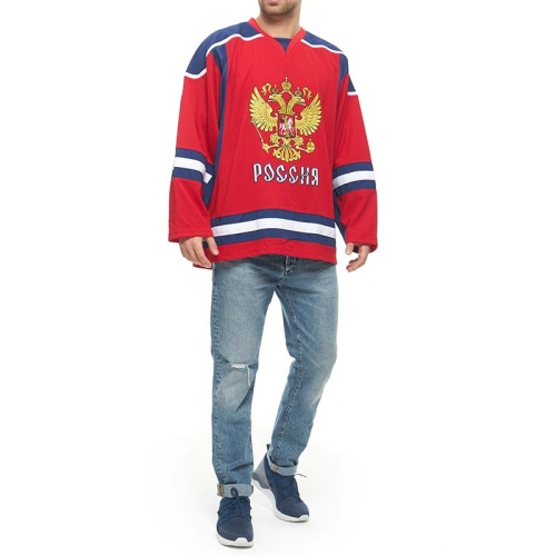 Хоккейный свитер Россия фото 3